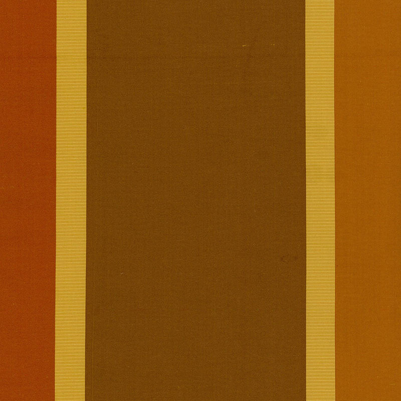 Olivia Silk Stripe Sienna 52702 by Schumacher Fabric Schumacher Fabric Olivia Silk Stripe Sienna 52702Fabric SILK 100% INDIA </p><p>Repeat: H: HORZ. 27" (69CM) , V: 54 - Fabric Carolina -