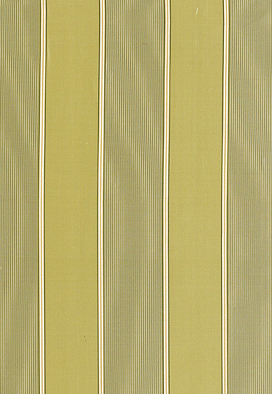 Sophia Silk Stripe Willow 52711 by Schumacher Designer Fabric COLLECTION-NAME-TBA-52710 100% Silk - Horizontal: 6 and Vertical: - 54.25 - Swanky Fabrics -