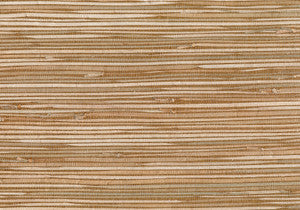 Masuyo Light Brown Grasscloth Wallpaper by Kenneth James Designer
