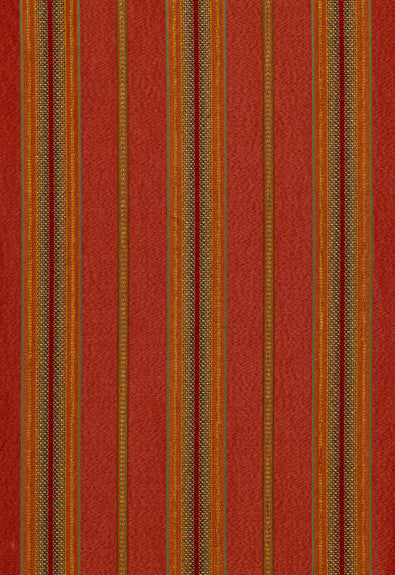 Sinclair Chenille Stripe Rouge 54060 by Schumacher Designer Fabric Chroma 47% Viscose, 37% Cotton, 16% Linen Martindale 16,000 Horizontal: 6.875 and Vertical: - 55 - Swanky Fabrics -