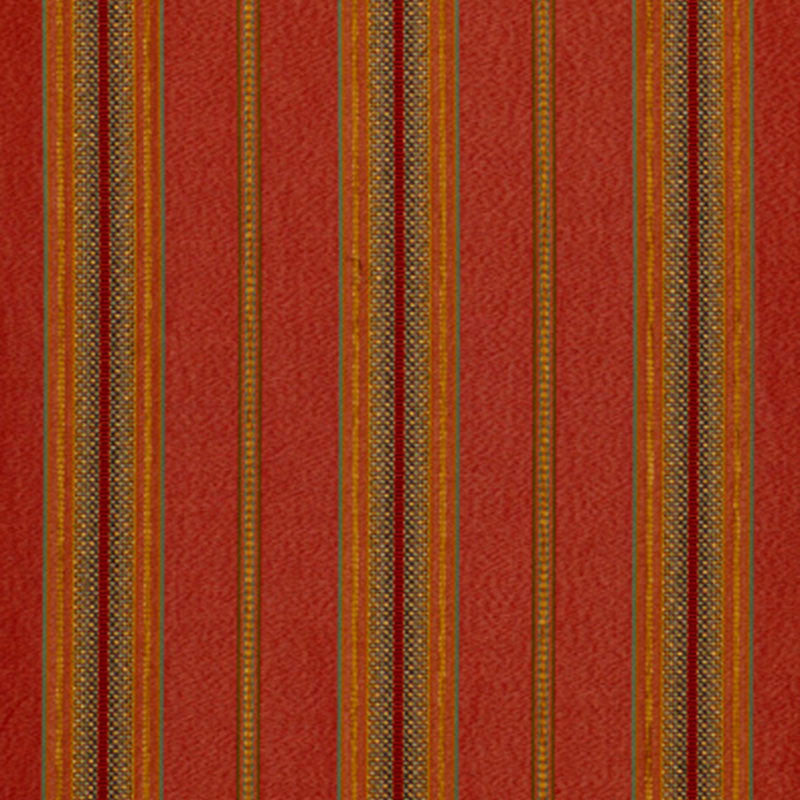 Sinclair Chenille Stripe Rouge 54060 by Schumacher Fabric Schumacher Fabric Sinclair Chenille Stripe Rouge 54060Fabric VISCOSE 47% ITALY </p><p>Repeat: H: HORZ. 6 7/8" (17CM) , V: 55 - Fabric Carolina -