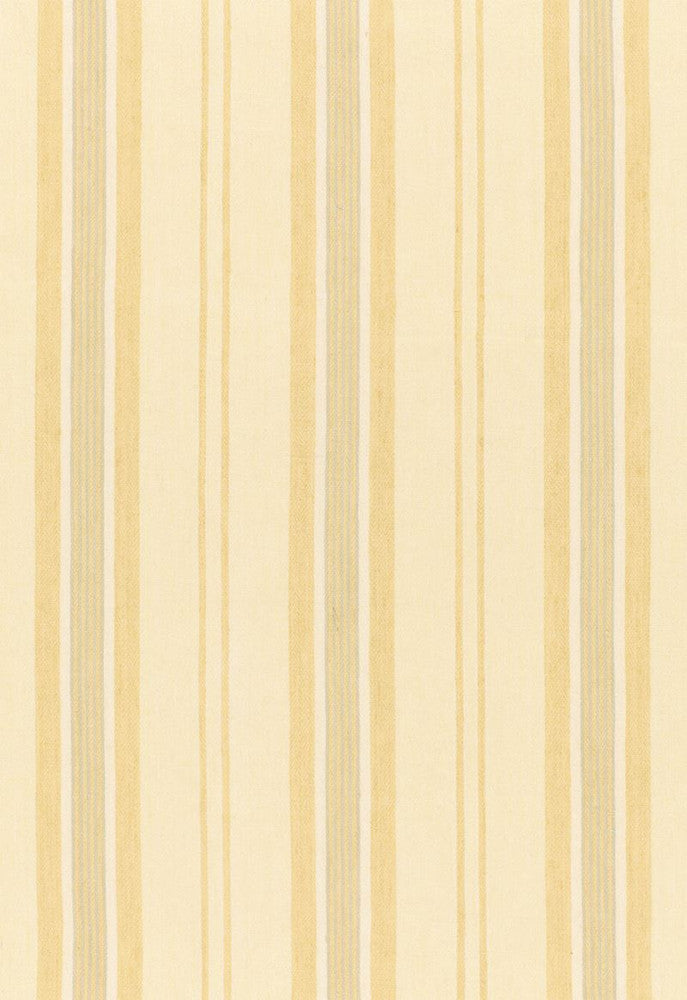 Sagaponic Linen Stripe Sisal 54151 by Schumacher Designer Fabric COLLECTION-NAME-TBA-54150 100% Linen - Horizontal: 6.875 and Vertical: - 54.5 - Swanky Fabrics -