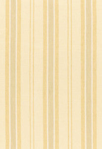 Sagaponic Linen Stripe Sisal 54151 by Schumacher Designer Fabric