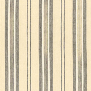 Sagaponic Linen Stripe Denim 54154 by Schumacher Designer Fabric