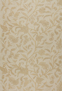 Amagansett Linen Crewel Ecru 54191 by Schumacher Designer Fabric