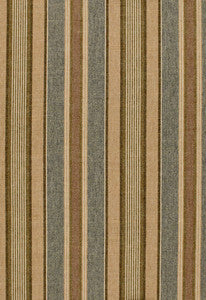 Edgemere Stripe Denim 54201 by Schumacher Designer Fabric