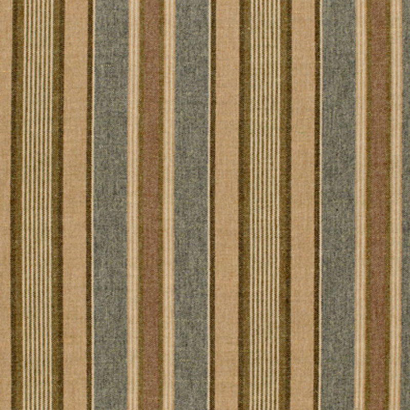 Edgemere Stripe Denim 54201 by Schumacher Designer Fabric PERENNIAL FAVORITES WOOL 55% LINEN 45% UNITED KINGDOM MARTINDALE 19,000 </p><p>Repeat: Horizontal: 12" (30CM) and Vertical: 60 - Swanky Fabrics -