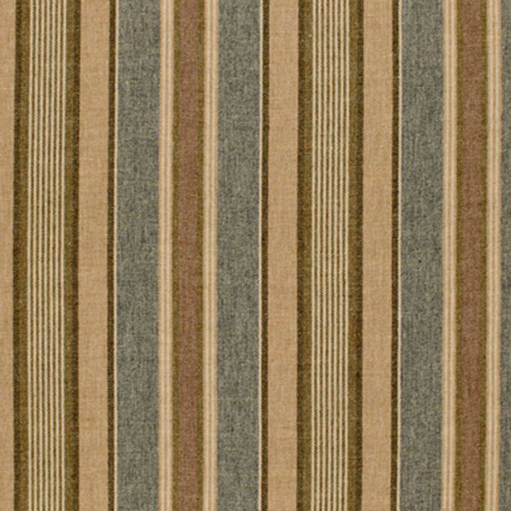 Edgemere Stripe Denim 54201 by Schumacher Designer Fabric PERENNIAL FAVORITES WOOL 55% LINEN 45% UNITED KINGDOM MARTINDALE 19,000 </p><p>Repeat: Horizontal: 12" (30CM) and Vertical: 60 - Swanky Fabrics -