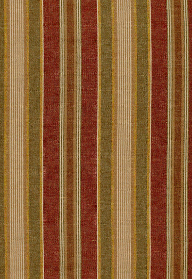 Edgemere Stripe Indian Red 54204 by Schumacher Designer Fabric COLLECTION-NAME-TBA-54200 55% Wool, 45% Linen Martindale 19,000 Horizontal: 12 and Vertical: - 60 - Swanky Fabrics -