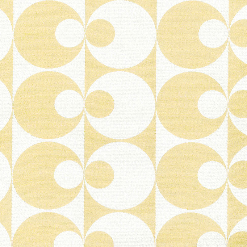 Revolution Sandstone 54803 by Schumacher Designer Fabric PERENNIAL FAVORITES VISCOSE 86% SILK 14% ITALY WYZENBEEK 10,000 </p><p>Repeat: Horizontal: 6 1/4" (16CM) and Vertical: 3 1/8" (8CM) 51 - Swanky Fabrics -