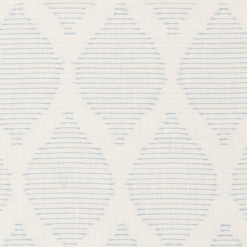 Dream Weaver Sky 54832 by Schumacher Designer Fabric MODERN WOVENS See Sample BELGIUM - </p><p>Repeat: Horizontal: 5" (13CM) and Vertical: 12" (30CM) 70" WIDE (178CM) - Swanky Fabrics -