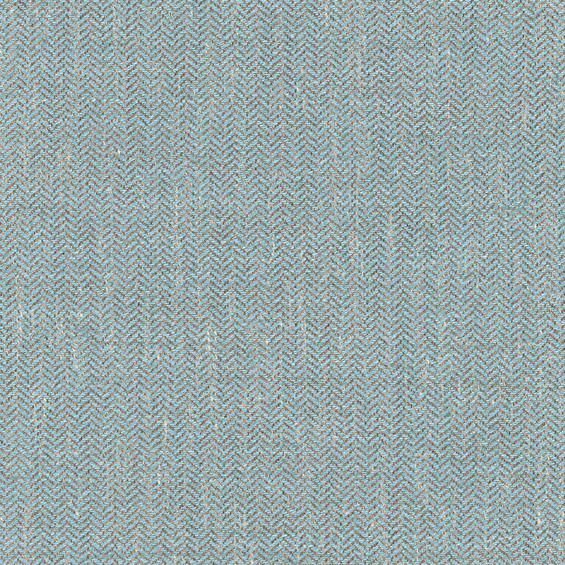 Bryton Linen Herringbone Bluestone 54921 by Schumacher Designer Fabric CHROMA LINEN 52% VISCOSE 42% ITALY MARTINDALE 15,000 </p><p>Repeat: Horizontal: and Vertical: 54 - Swanky Fabrics -