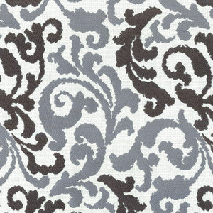 Graceful Curves Ebony 550081 by Kelly Ripa Home Designer Fabric