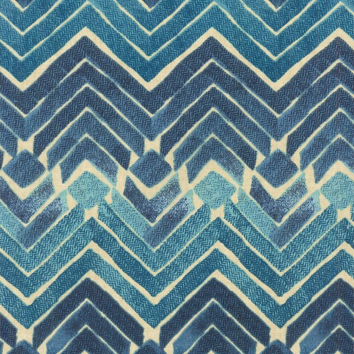 Zen Blend Indigo 550160 by Kelly Ripa Home Designer Fabric - 51000 Horizontal: 3.8 and Vertical: 13.5 54 - Swanky Fabrics -
