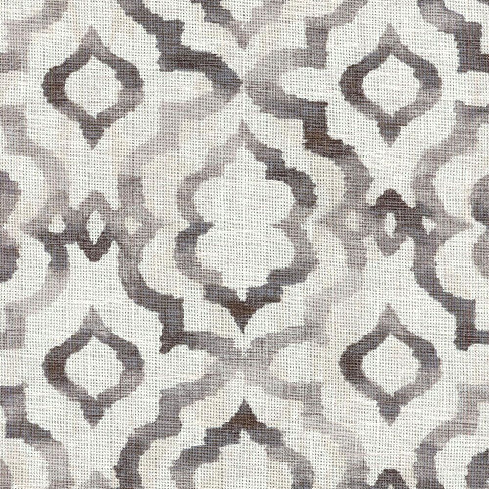 Good Vibes Ebony 550192 by Kelly Ripa Home Designer Fabric - 100% Cotton CHINA 39000 Horizontal: 13.5 and Vertical: 25.25 54 - Swanky Fabrics -