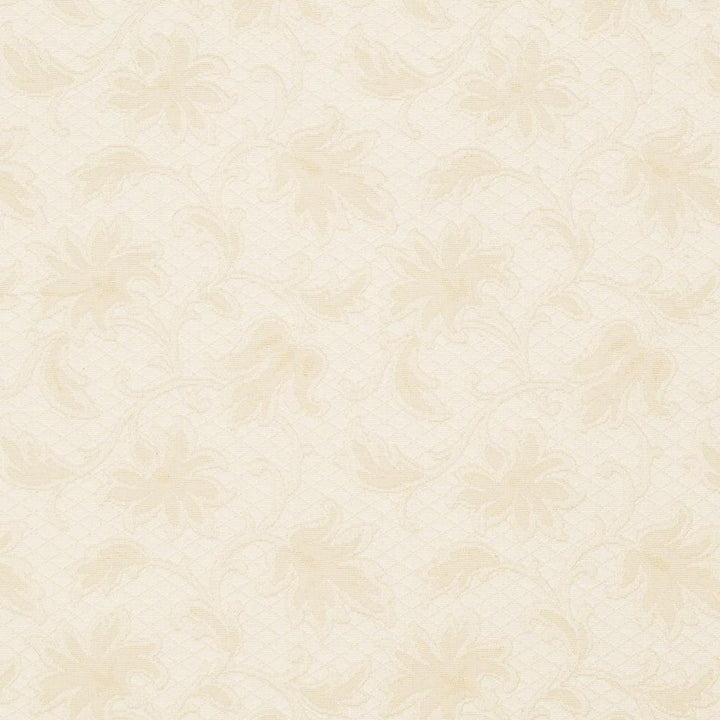 5501 Ivory/Trellis by Charlotte Designer Fabric Enchanted Gardens 75% Cotton, 25% Polyester Asia Exceeds 70,000 Wyzenbeek Rubs (Heavy Duty) Horizontal: 7.5" x Vertical: 7.0" 54 Inches - Swanky Fabrics -