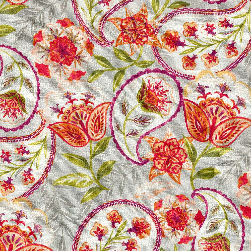 Happy Hour Nectar 550301 by Kelly Ripa Home Designer Fabric - 100% COTTON CHINA Horizontal: 13.5 and Vertical: 18 54 - Swanky Fabrics -