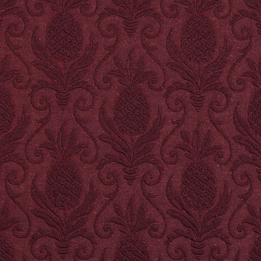 5518 Wine/Pineapple by Charlotte Designer Fabric Enchanted Gardens 75% Cotton, 25% Polyester Asia Exceeds 126,000 Wyzenbeek Rubs (Heavy Duty) </p><p>Repeat: Horizontal: 7.0" x Vertical: 7.5" 54 Inches - Swanky Fabrics -