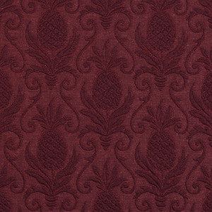 5518 Wine/Pineapple by Charlotte Designer Fabric