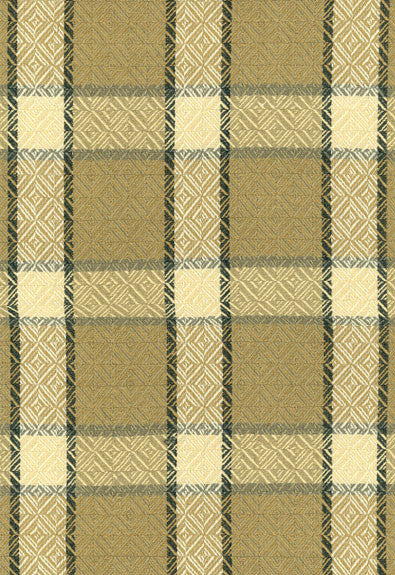 Chesterfield Plaid Cork 55331 by Schumacher Designer Fabric Chroma 54% Cotton, 46% Wool Wyzenbeek 10,000 Horizontal: 4.5 and Vertical: 4.5 54 - Swanky Fabrics -