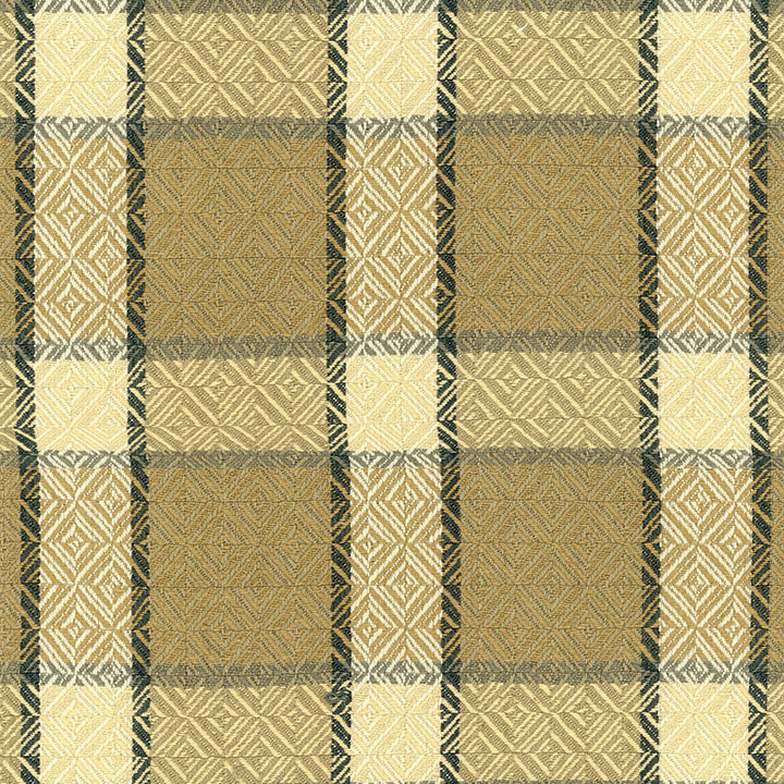 Chesterfield Plaid Cork 55331 by Schumacher Designer Fabric CHROMA See Sample INDIA MEDIUM DUTY </p><p>Repeat: Horizontal: 4 1/2" (11CM) and Vertical: 4 1/2" (11CM) 54" WIDE (137CM) - Swanky Fabrics -
