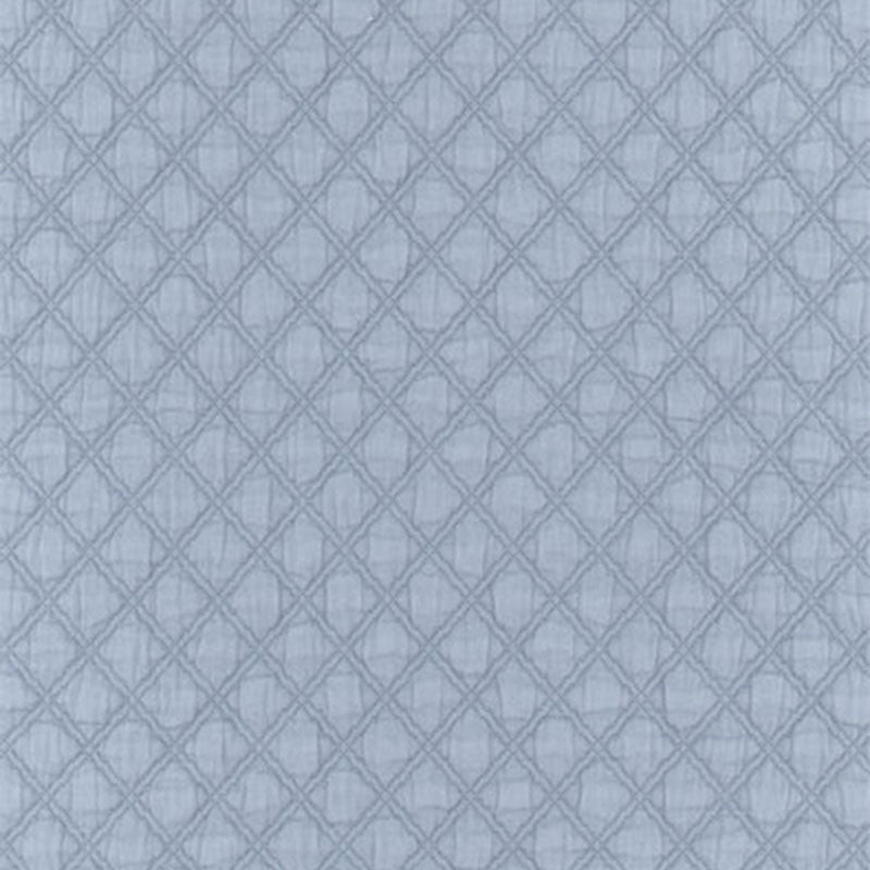 Lucca Matelasse Delft 55585 by Schumacher Designer Fabric PALAZZO COTTON 100% ITALY MARTINDALE 9,000 </p><p>Repeat: Horizontal: 1/2" (1CM) and Vertical: 5/8" (2CM) 61 - Swanky Fabrics -