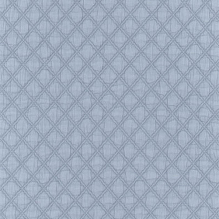 Lucca Matelasse Delft 55585 by Schumacher Designer Fabric PALAZZO COTTON 100% ITALY MARTINDALE 9,000 </p><p>Repeat: Horizontal: 1/2" (1CM) and Vertical: 5/8" (2CM) 61 - Swanky Fabrics -