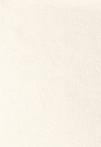 San Savino Embossed Linen Porcelain 55592 by Schumacher Designer Fabric