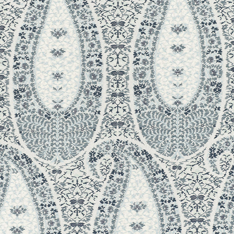 Cachemire Fiorentino Delft 55622 by Schumacher Fabric Schumacher Fabric Cachemire Fiorentino Delft 55622Fabric COTTON 100% ITALY </p><p>Repeat: H: HORZ. 3 1/4" (8CM) , V: VERT. 24 1/2" (62CM) 52.5 - Fabric Carolina -