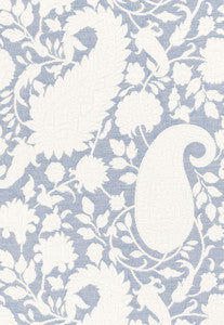 Cachemire Cortona Delft 55642 by Schumacher Designer Fabric