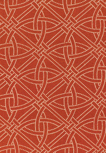 Durance Embroidery Bittersweet 55690 by Schumacher Designer Fabric