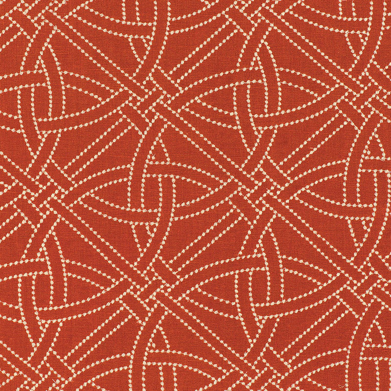 Durance Embroidery Bittersweet 55690 by Schumacher Fabric Schumacher Fabric Durance Embroidery Bittersweet 55690Fabric LINEN 57% INDIA </p><p>Repeat: H: HORZ. 6 3/4" (17CM) , V: VERT. 6 1/4" (16CM) 51.5 - Fabric Carolina -
