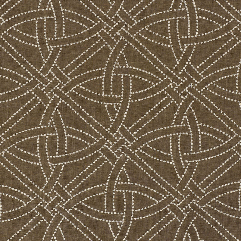 Durance Embroidery Truffle 55691 by Schumacher Fabric Schumacher Fabric Durance Embroidery Truffle 55691Fabric LINEN 57% INDIA </p><p>Repeat: H: HORZ. 6 3/4" (17CM) , V: VERT. 6 1/4" (16CM) 51.5 - Fabric Carolina -
