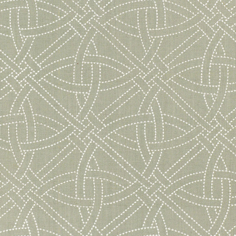 Durance Embroidery Mineral 55693 by Schumacher Designer Fabric COUNTRY CHIC LINEN 57% COTTON 37% INDIA MARTINDALE 5,000 </p><p>Repeat: Horizontal: 6 3/4" (17CM) and Vertical: 6 1/4" (16CM) 51.5 - Swanky Fabrics -