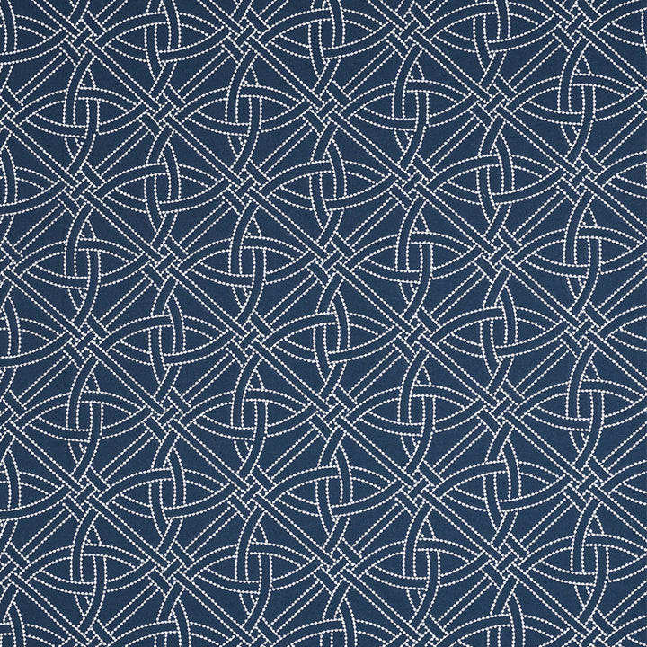 Durance Embroidery Navy 55696 by Schumacher Designer Fabric CLUB CAVALIER See Sample INDIA - </p><p>Repeat: Horizontal: 6 3/4" (17CM) and Vertical: 6 1/4" (16CM) 51 1/2" (131CM) - Swanky Fabrics -