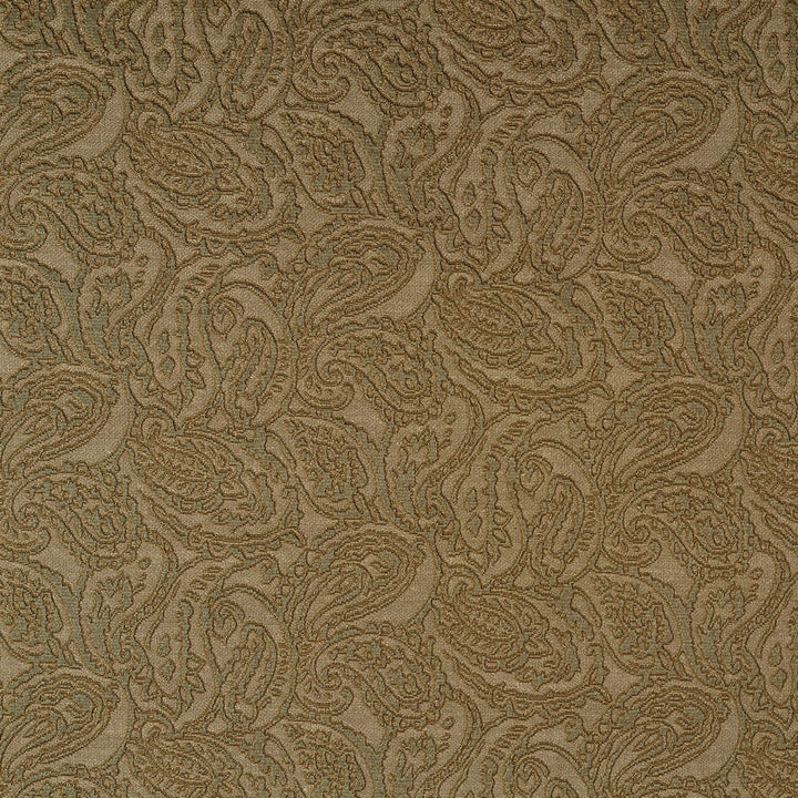 5576 Sage/Paisley by Charlotte Designer Fabric Enchanted Gardens & Ring Book Page #16 75% Cotton, 25% Polyester Asia Exceeds 70,000 Wyzenbeek Rubs (Heavy Duty) Horizontal: 14" x Vertical: 6.5" 54 Inches - Swanky Fabrics -