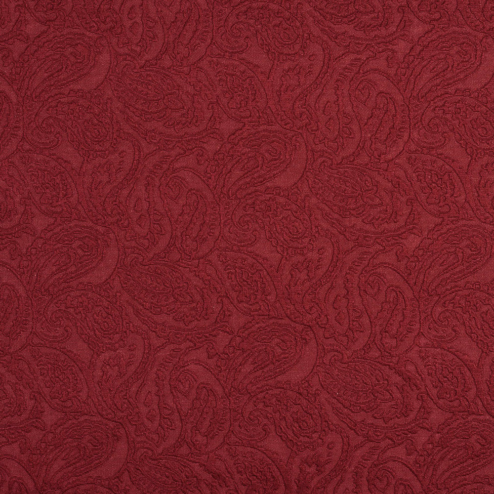5579 Ruby/Paisley by Charlotte Designer Fabric Enchanted Gardens 75% Cotton, 25% Polyester Asia Exceeds 130,000 Wyzenbeek Rubs (Heavy Duty) </p><p>Repeat: Horizontal: 14" x Vertical: 6.5" 54 Inches - Swanky Fabrics -