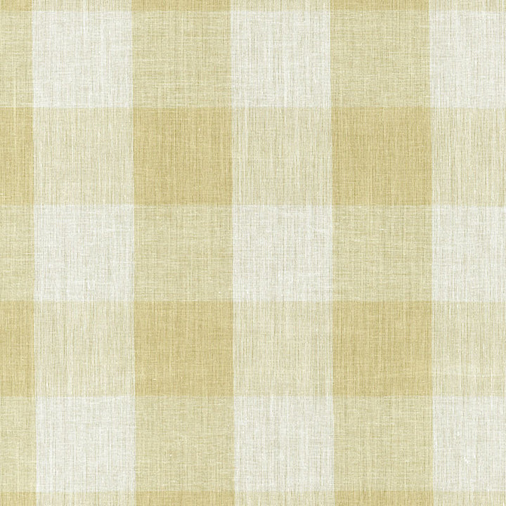 Melinda Sheer Check Straw 55802 by Schumacher Designer Fabric BREEZE / SHEERS See Sample INDIA . </p><p>Repeat: Horizontal: 4 1/8" (10CM) and Vertical: 4 1/8" (10CM) 54 2/8" WIDE (138CM) - Swanky Fabrics -