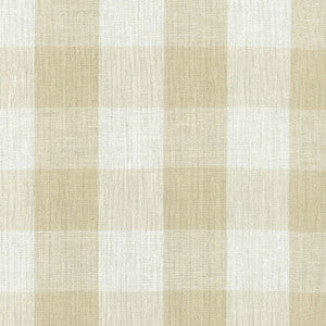 Melinda Sheer Check Linen 55803 by Schumacher Designer Fabric
