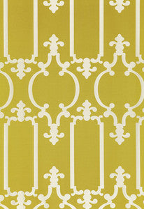 Ornamental Silk Spring 55861 by Schumacher Designer Fabric