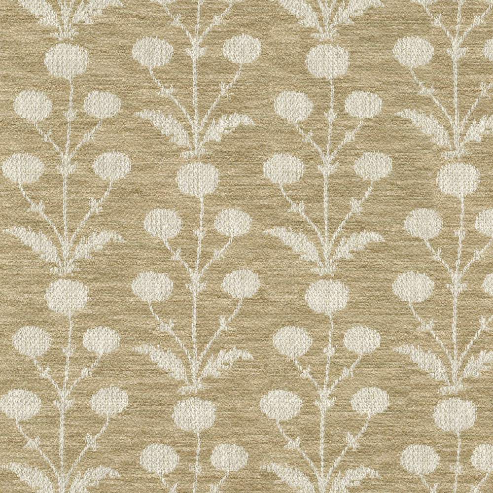 Mughal Blooms Saffron 570012 by VILLA D'ASCOLI Designer Fabric - 82% polyester, 18% cotton India 50000 Horizontal: 6.87 and Vertical: 6.25 55  - Swanky Fabrics -