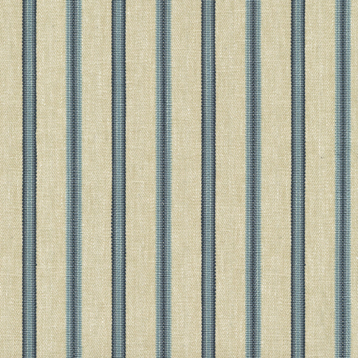 Jodpur Stripe Porcelain 570020 by VILLA D'ASCOLI Designer Fabric - 33% polyester, 33% cotton, 24% rayon, 10% linen India 51000 Horizontal: 3.25 and Vertical: 0 54  - Swanky Fabrics -