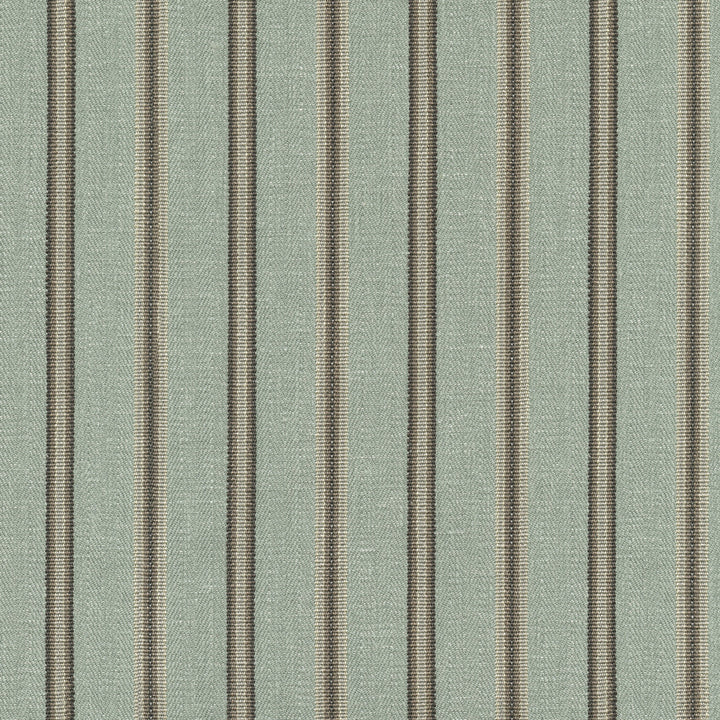 Jodpur Stripe Mist 570022 by VILLA D'ASCOLI Designer Fabric - 33% polyester, 33% cotton, 24% rayon, 10% linen India 51000 Horizontal: 3.25 and Vertical: 0 54  - Swanky Fabrics -