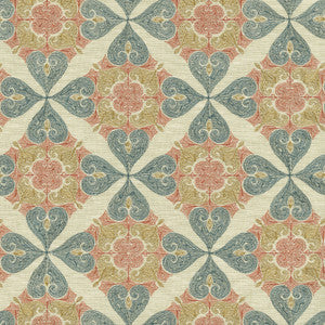Oasis Emb. Indienne 570030 By Villa D'Ascoli Designer Fabric