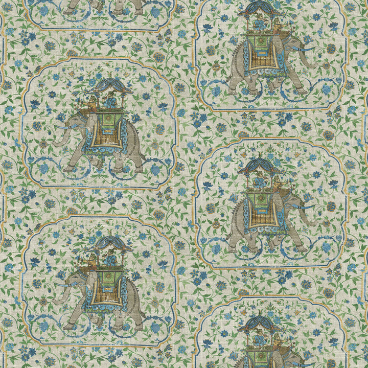 Tusk Porcelain 570091 by VILLA D'ASCOLI Designer Fabric - 55% linen, 45% rayon Pakistan 50000 Horizontal: 13.5 and Vertical: 27 54  - Swanky Fabrics -