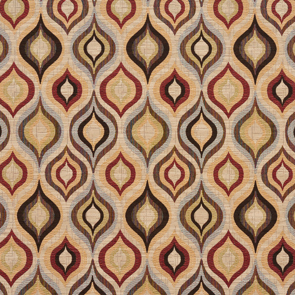 5704 Veranda Lantern by Charlotte Designer Fabric Woven Patterns 82% Polyester, 18% Cotton Asia Exceeds 70,000 Wyzenbeek Rubs (Heavy Duty) Horizontal: 7.5" x Vertical: 11" 54 Inches - Swanky Fabrics -