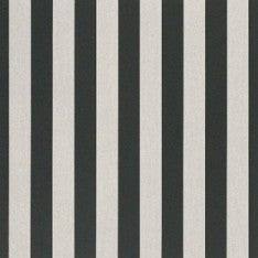 5704  Black   White  6 Bar by Sunbrella Designer Fabric our website for purchase 100% Sunbrella Acrylic USA (see sample) 7.67" (19.5cm) 46"  - Swanky Fabrics -