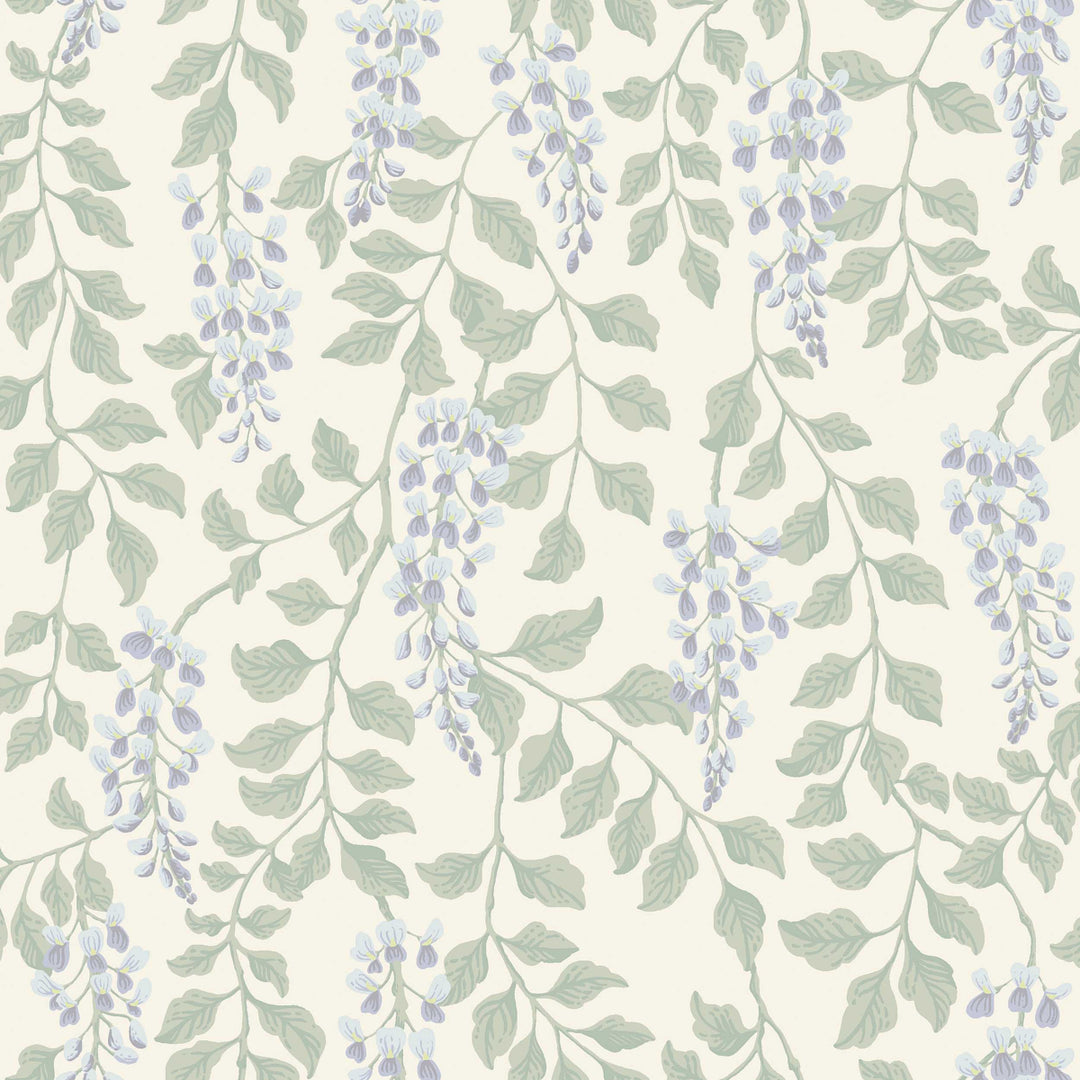 Blåregn Lilac 5707 by Schumacher Designer Wallcovering