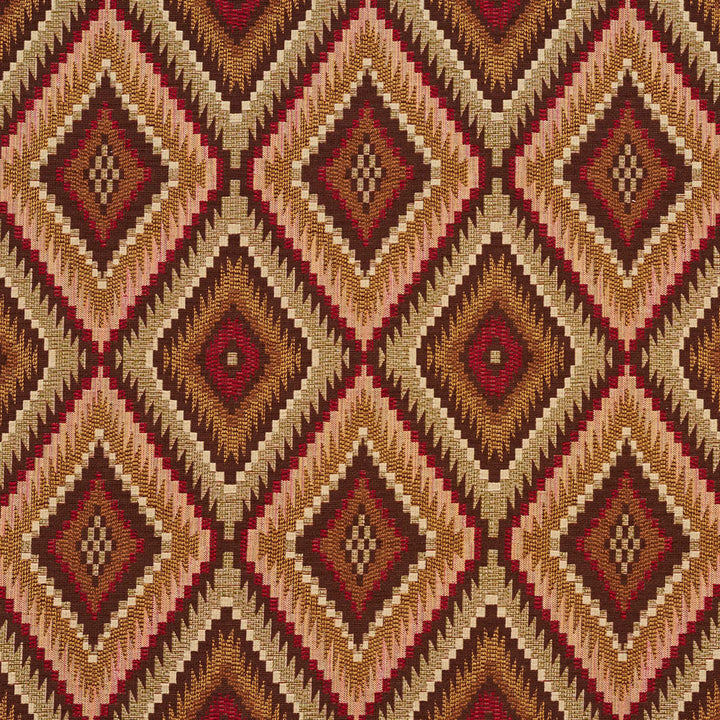 5724 Adobe Tucson by Charlotte Designer Fabric Woven Patterns 82% Polyester, 18% Cotton Asia Exceeds 70,000 Wyzenbeek Rubs (Heavy Duty) Horizontal: 7" x Vertical: 10" 54 Inches - Swanky Fabrics -