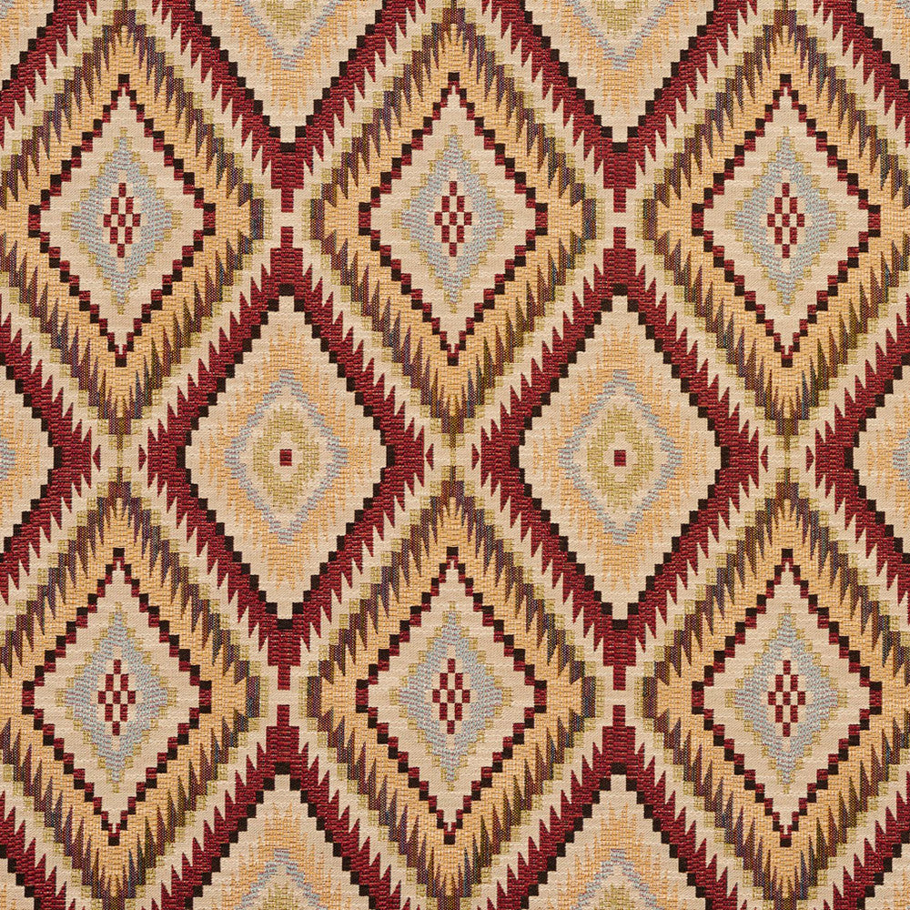 5728 Veranda Tucson by Charlotte Designer Fabric Woven Patterns 82% Polyester, 18% Cotton Asia Exceeds 70,000 Wyzenbeek Rubs (Heavy Duty) Horizontal: 7" x Vertical: 10" 54 Inches - Swanky Fabrics -